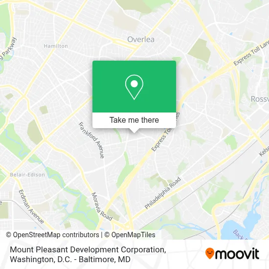 Mount Pleasant Development Corporation map