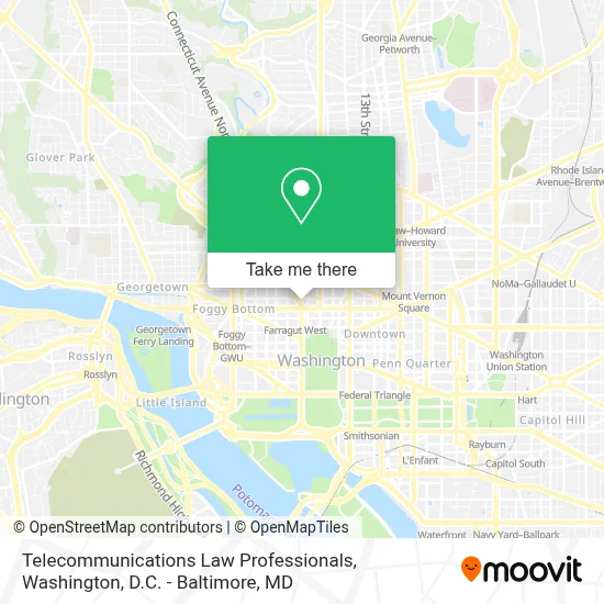 Telecommunications Law Professionals map