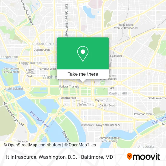 It Infrasource map