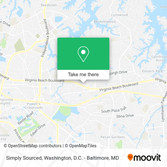 Simply Sourced map