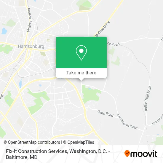 Fix-It Construction Services map