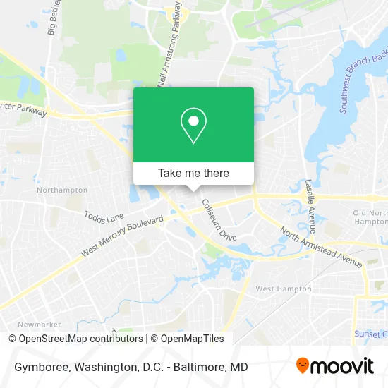 Gymboree map