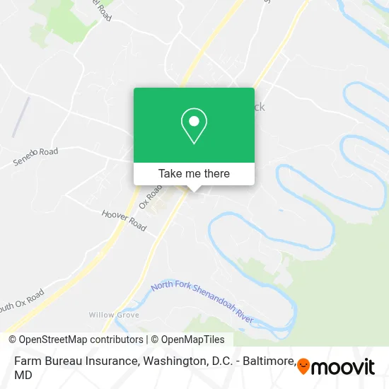 Farm Bureau Insurance map