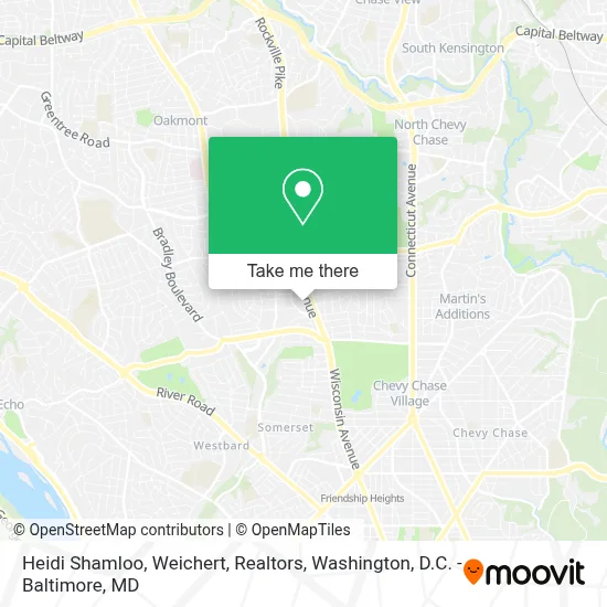 Heidi Shamloo, Weichert, Realtors map