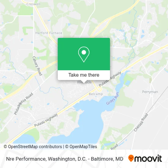 Nre Performance map