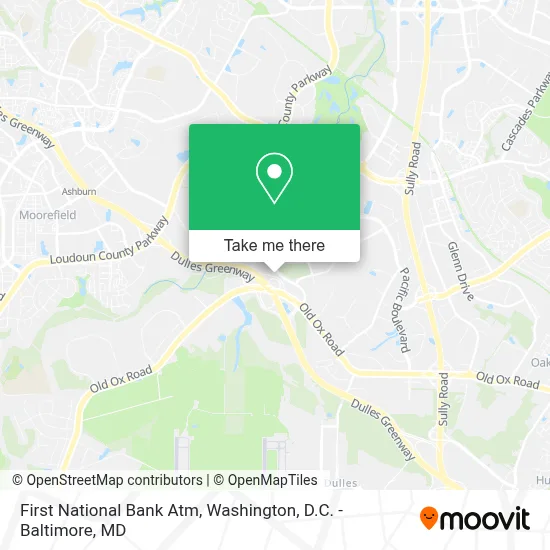 First National Bank Atm map