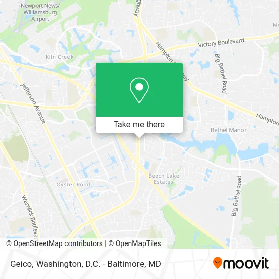 Geico map