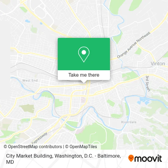 City Market Building map