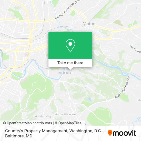 Country's Property Management map