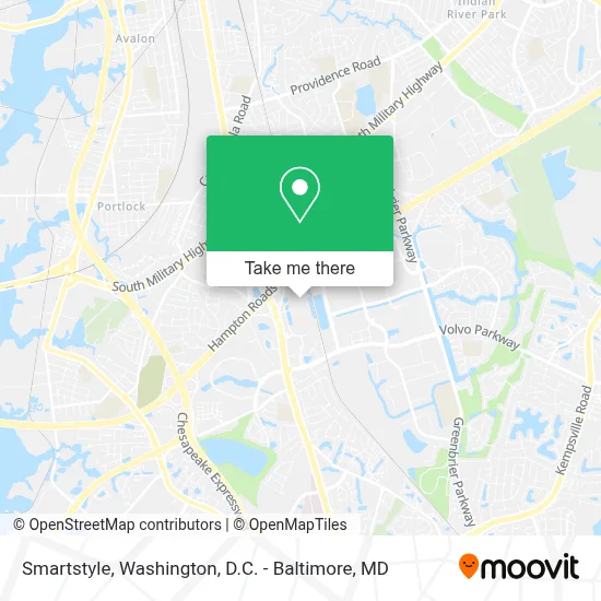 Smartstyle map