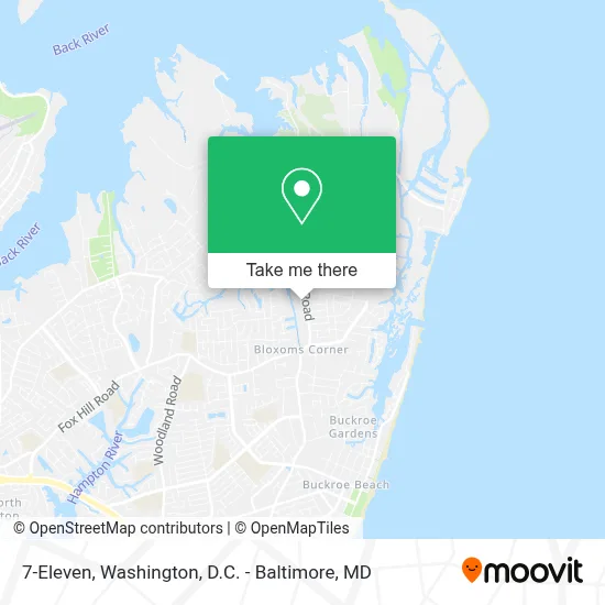 7-Eleven map