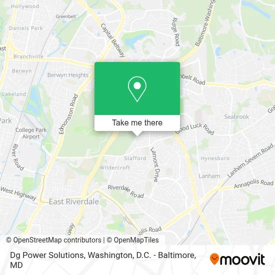 Dg Power Solutions map