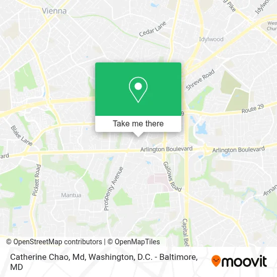 Catherine Chao, Md map