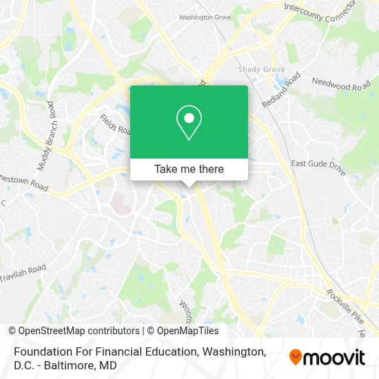 Foundation For Financial Education map