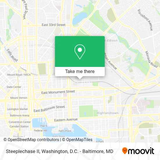 Steeplechase II map
