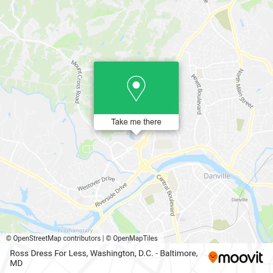 Ross Dress For Less map