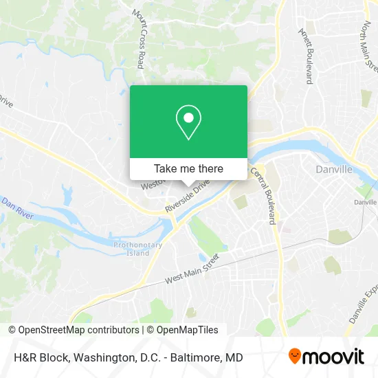 H&R Block map