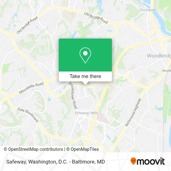 Safeway map