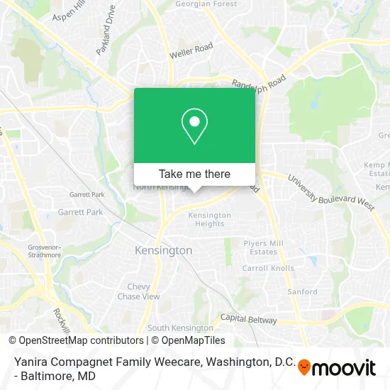 Yanira Compagnet Family Weecare map
