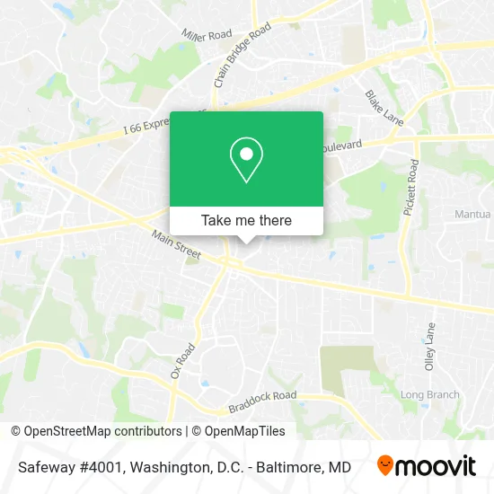 Safeway #4001 map