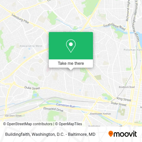 Buildingfaith map