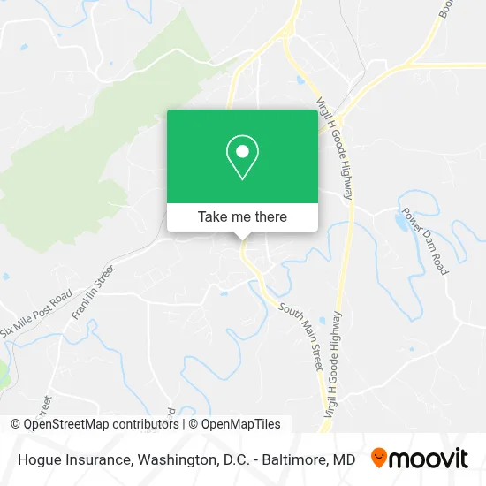 Hogue Insurance map