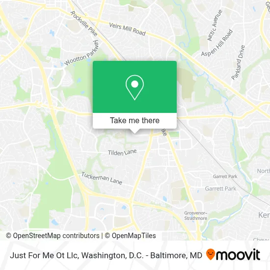 Just For Me Ot Llc map