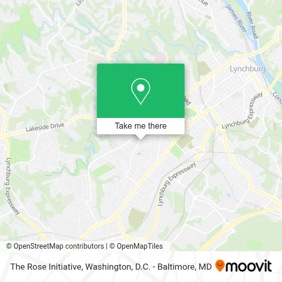 The Rose Initiative map