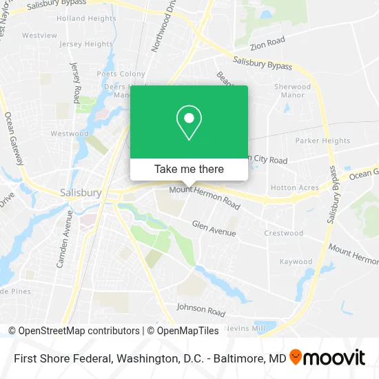 First Shore Federal map