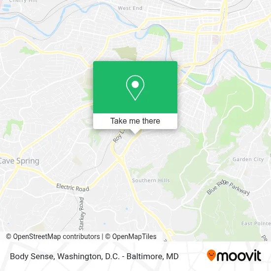 Body Sense map