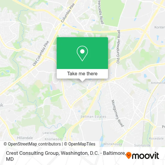 Crest Consulting Group map
