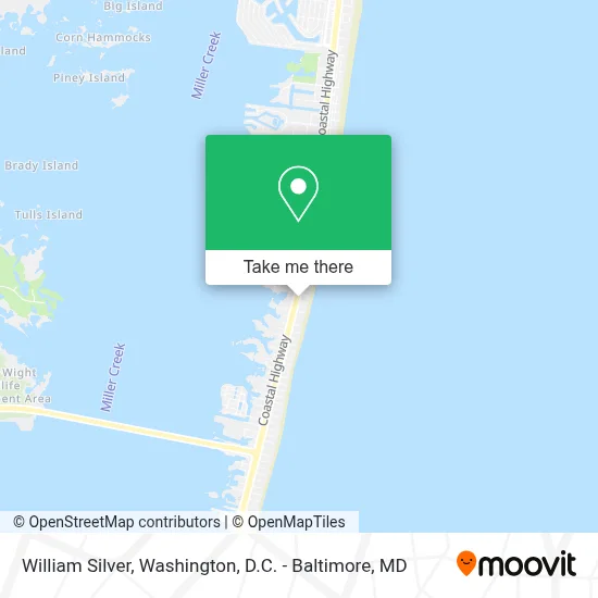 William Silver map