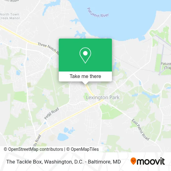 The Tackle Box map