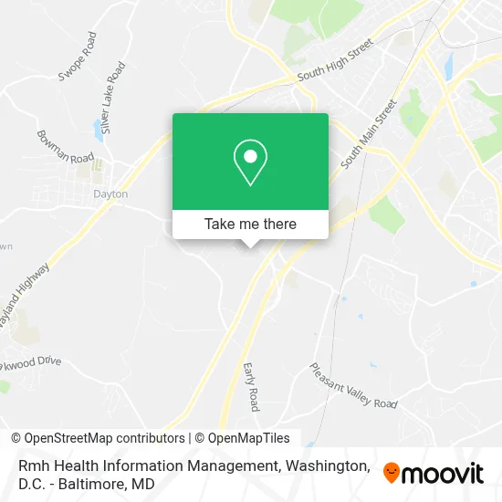 Rmh Health Information Management map