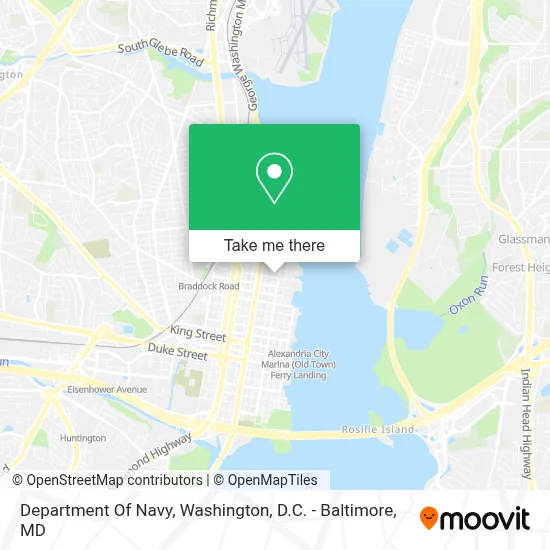 Department Of Navy map