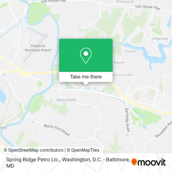 Spring Ridge Petro Llc. map