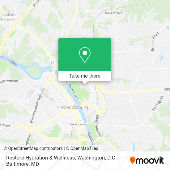 Restore Hydration & Wellness map