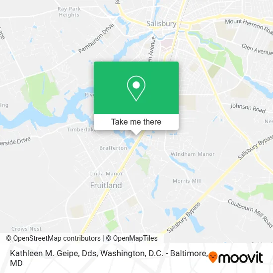 Kathleen M. Geipe, Dds map