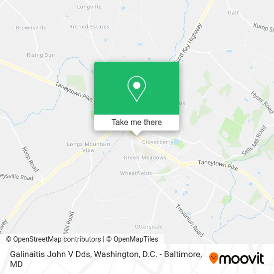 Galinaitis John V Dds map