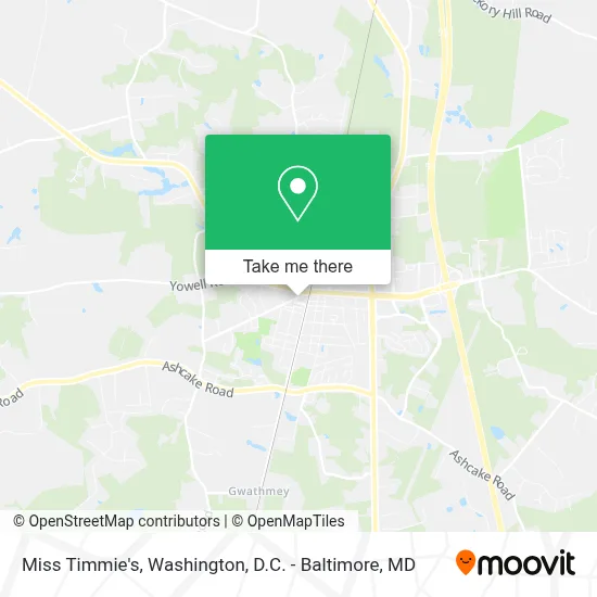 Miss Timmie's map