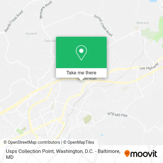 Usps Collection Point map