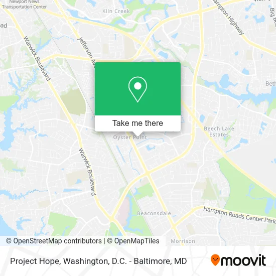 Project Hope map