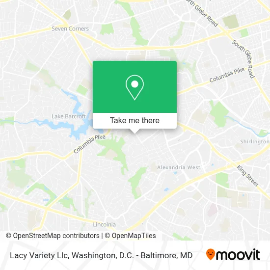 Lacy Variety Llc map