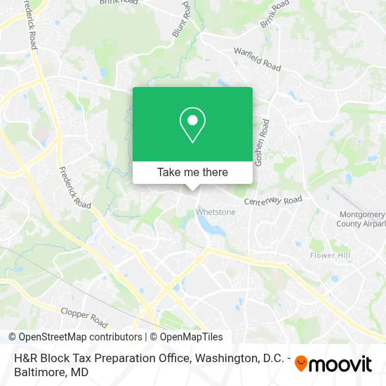 H&R Block Tax Preparation Office map