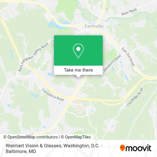 Walmart Vision & Glasses map