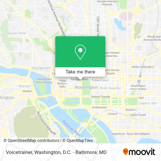 Voicetrainer map