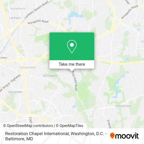 Restoration Chapel International map