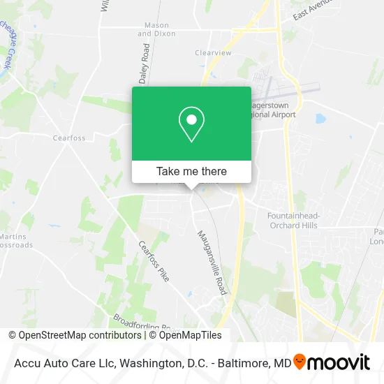 Accu Auto Care Llc map