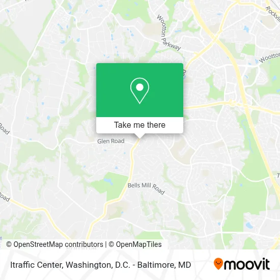 Itraffic Center map