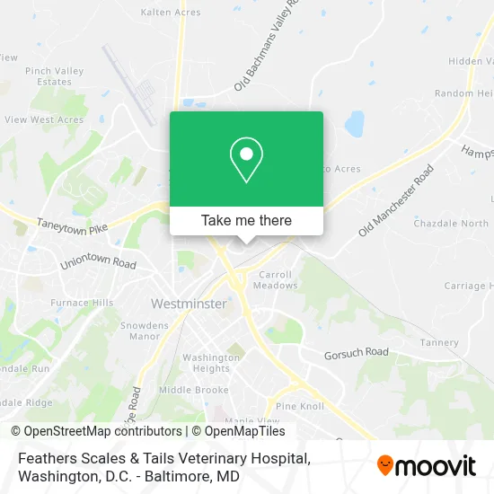 Feathers Scales & Tails Veterinary Hospital map